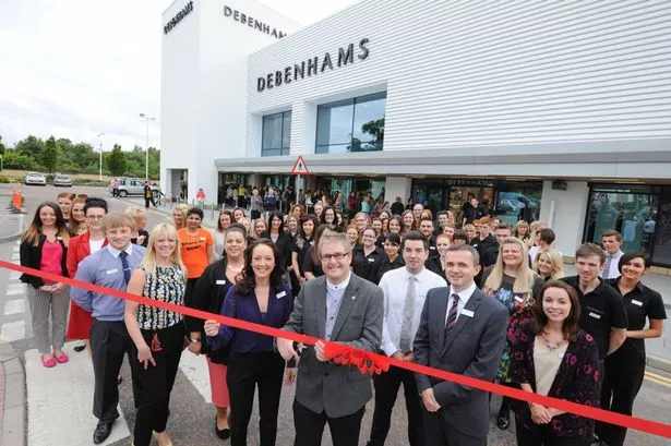 New Debenhams store opens at Cheshire Oaks - Chester Chronicle